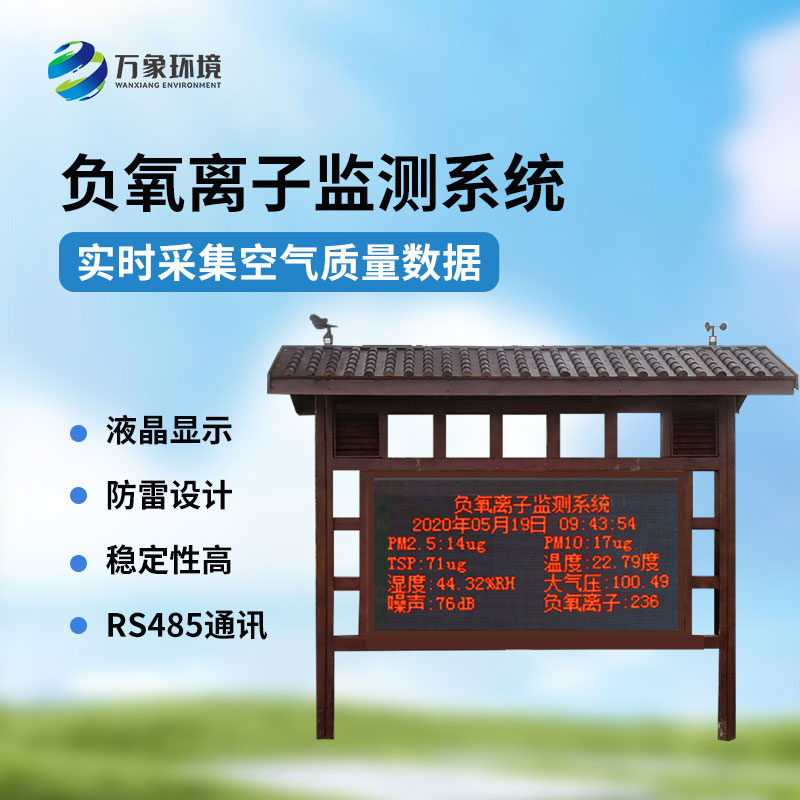 國產(chǎn)負(fù)氧離子大氣監(jiān)測系統(tǒng)，創(chuàng)新國產(chǎn)環(huán)境監(jiān)測工具