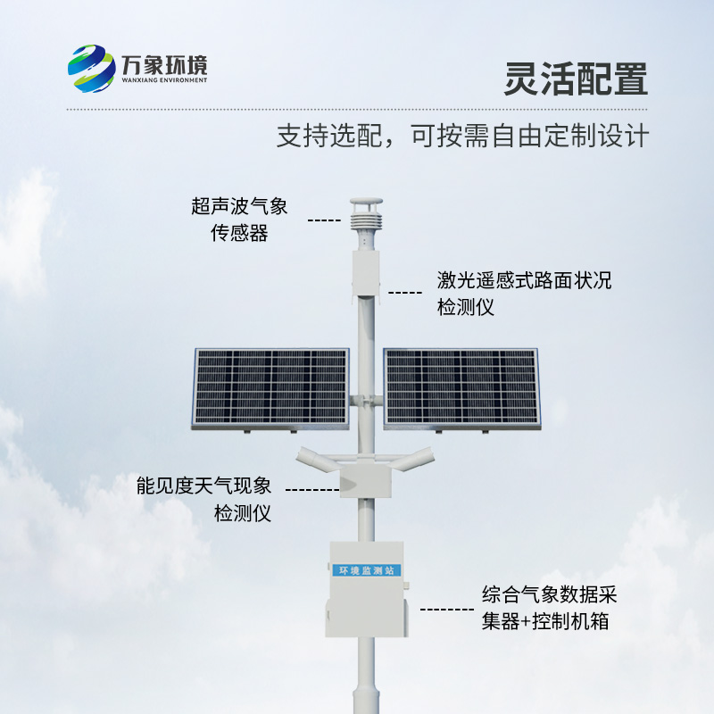 高速公路氣象監(jiān)測站，創(chuàng)新監(jiān)測交通沿線的氣象信息